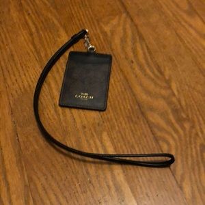 Coach ID lanyard